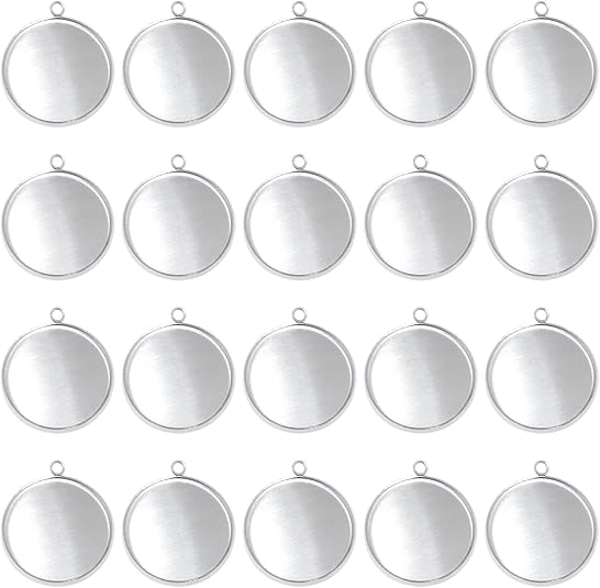 Resin Crafts - 20 piezas de bandejas colgantes en