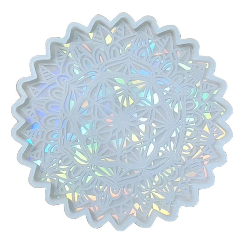 Resin Ocean Wave Mold - Posavasos flores portátil, moldes silicona, molde
