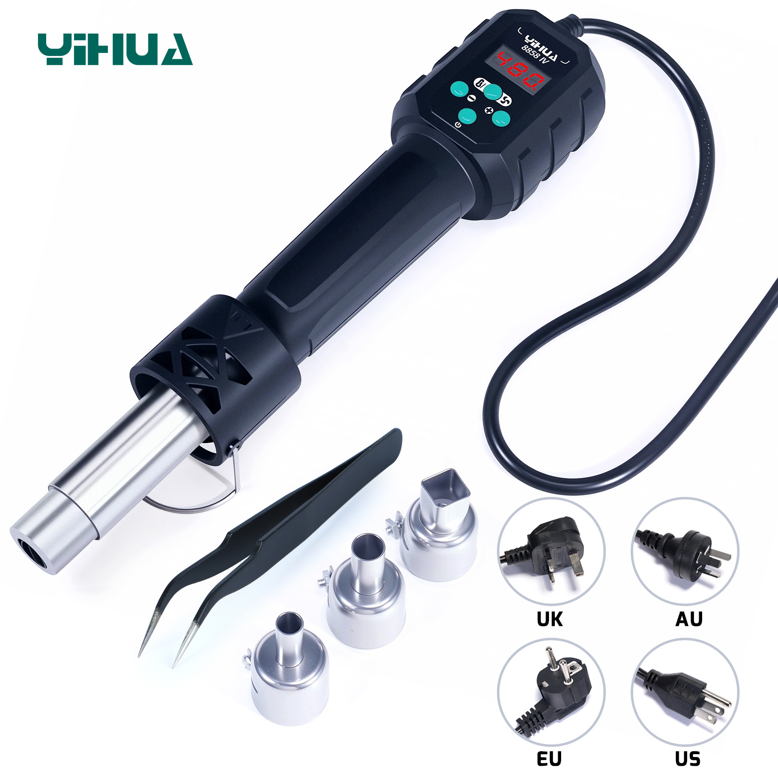 Heat Gun Small - YIHUA pistola de aire caliente temperatura