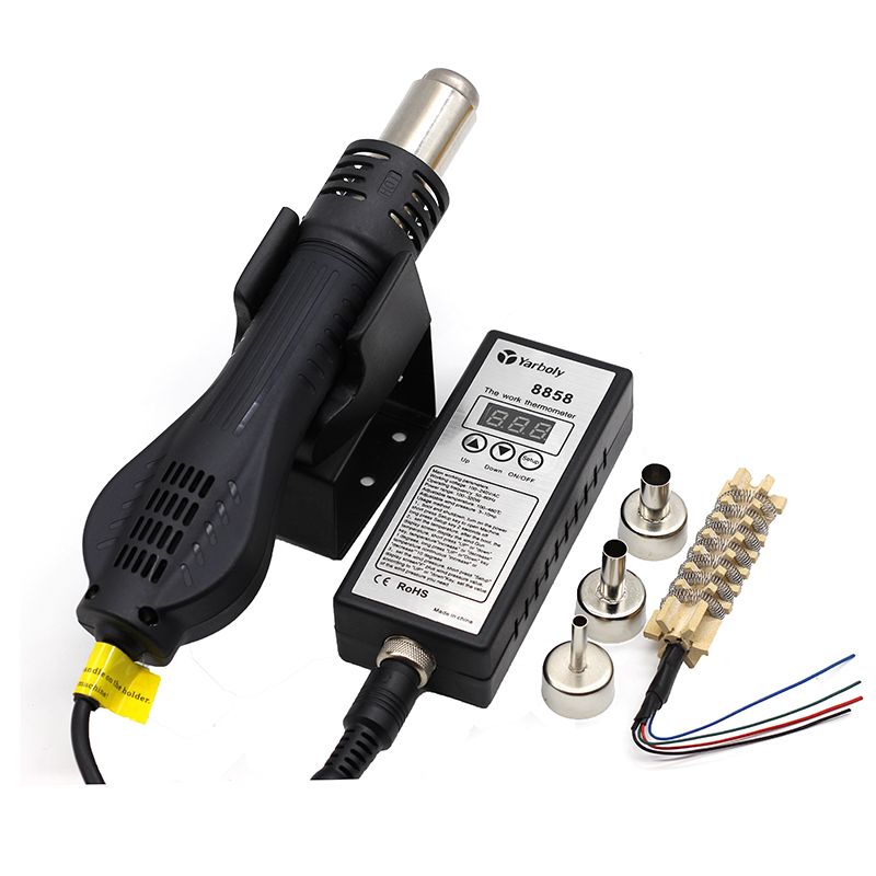 Heat Gun Small - Estación de soldadura 8858, pistola de