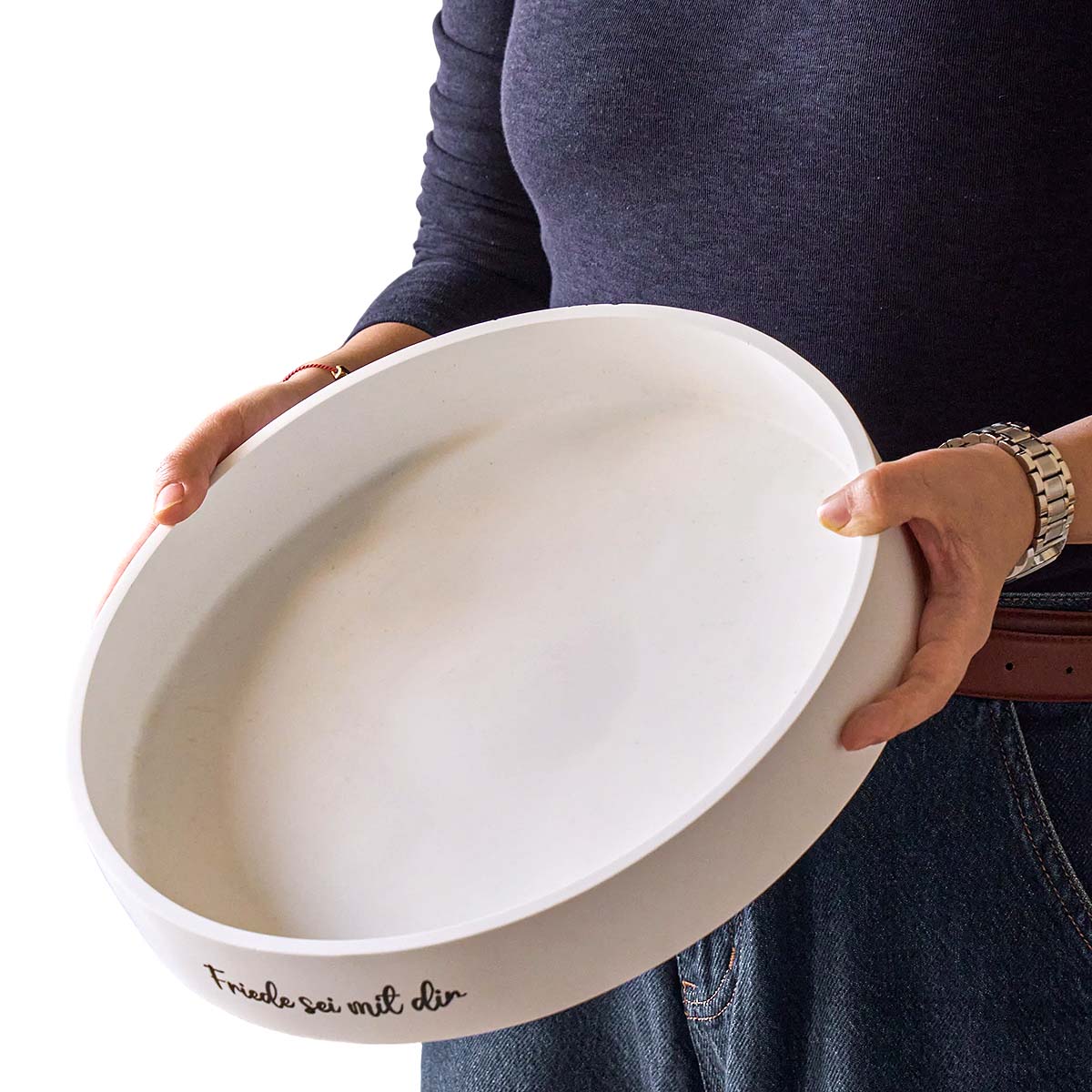 Coaster Mold Round - Cuenco redondo de hormigón para velas,