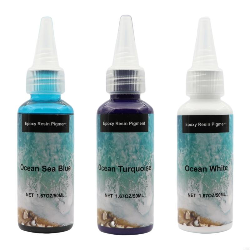 Resin Ocean Wave Mold - Pastas pigmento resina epoxi concentración R3MC