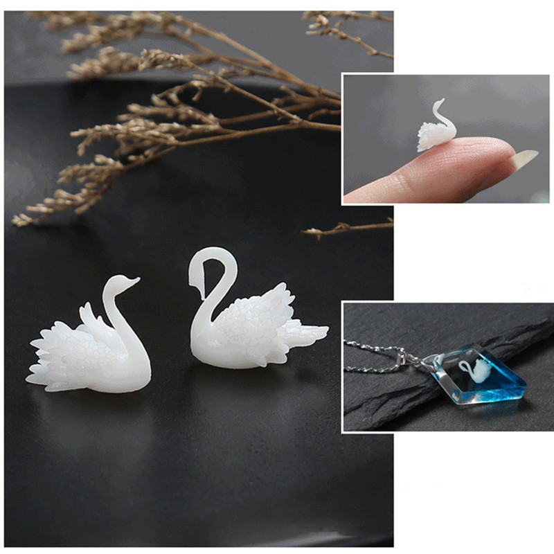 4 unids/lote 3D Micro paisaje  - Resin Craft Material reseña y precio
