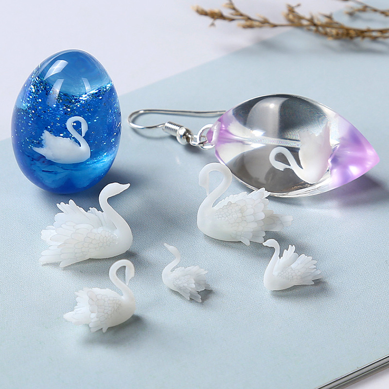 4 unids/lote 3D Micro paisaje  - Resin Craft Material reseña y precio