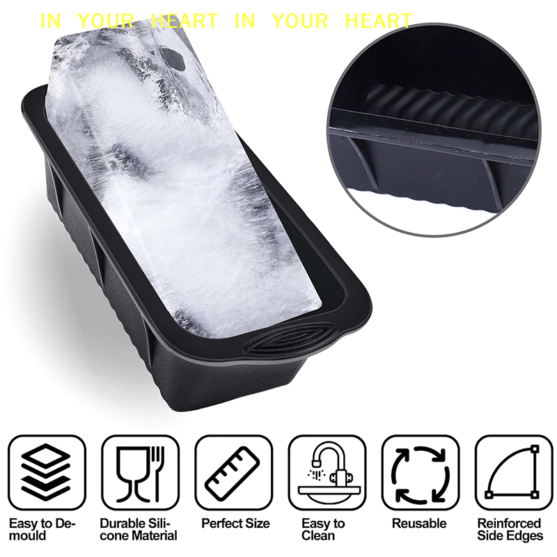 【X】Molde de hielo extra grande - Silicone Mold Tray reseña y precio