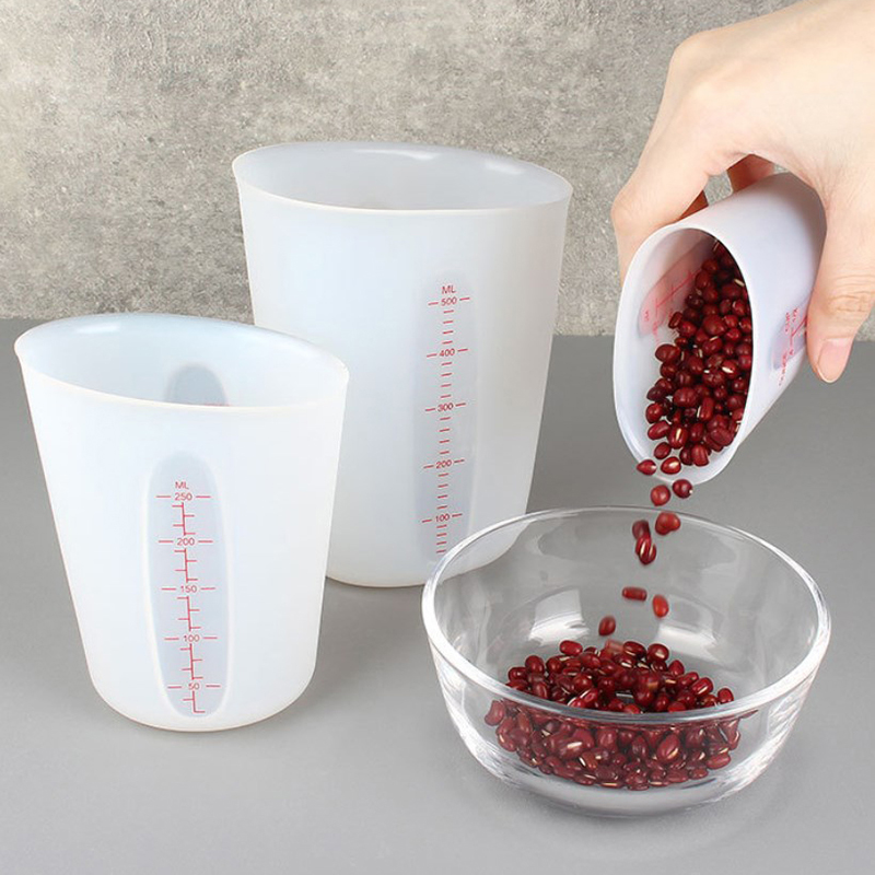 Herramientas de taza medidora  - Mixing Cup Silicone reseña y precio