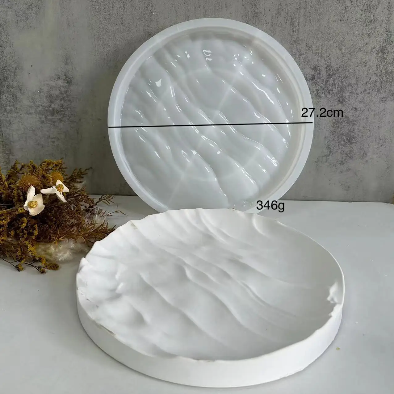Molde de silicona con forma de - Coaster Mold Round reseña y precio