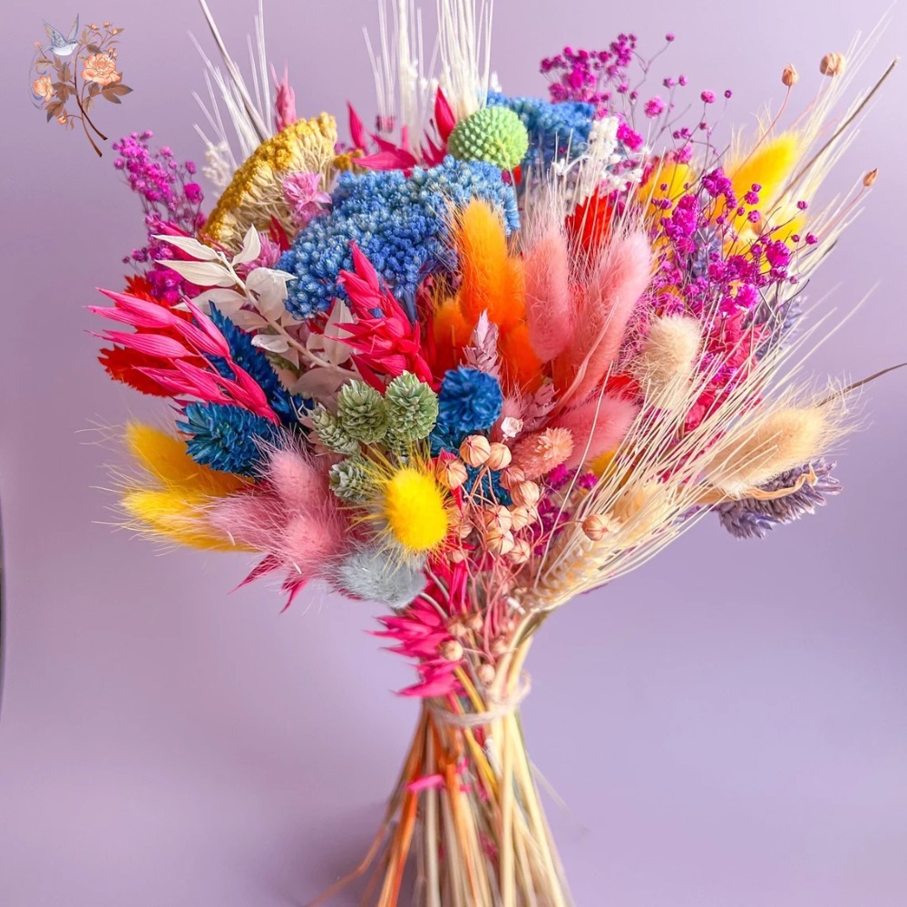 Ramo de boda de flores secas c - Dried Flower Bulk reseña y precio