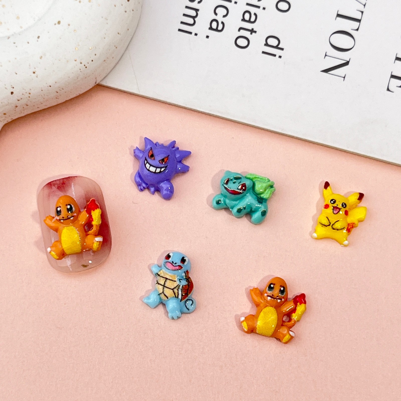 20 piezas Mini pokemon Pikachu - Resin Craft Material reseña y precio