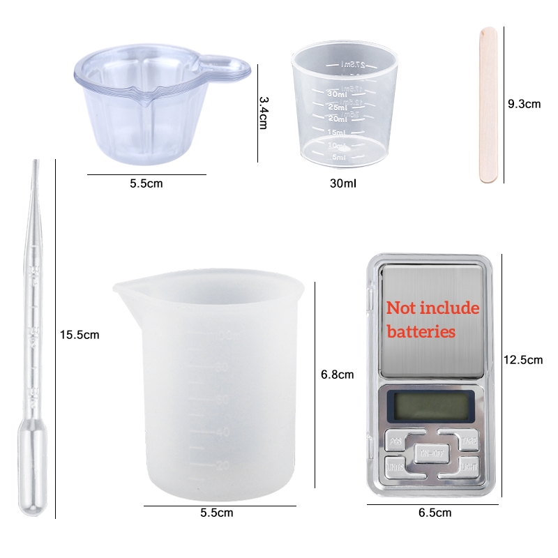 Kit de resina epoxi transparen - Resin Ocean Wave Mold reseña y precio