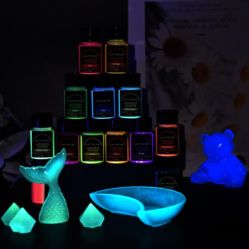 Kits de pigmentos en polvo lum - Resin Pigment Set reseña y precio